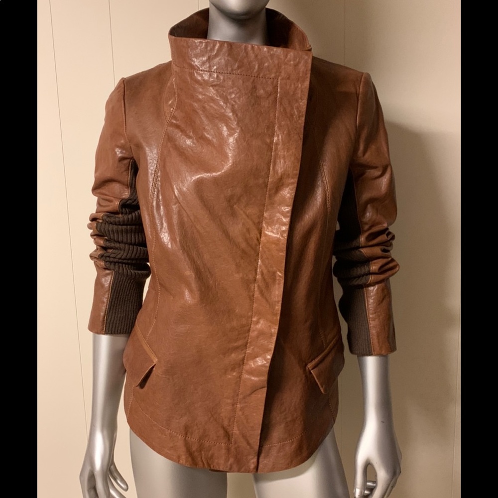 Leather jacket